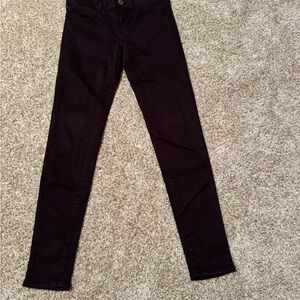 American Eagle Outfitters super stretch Dark Purple Skinny Jeans size 2
